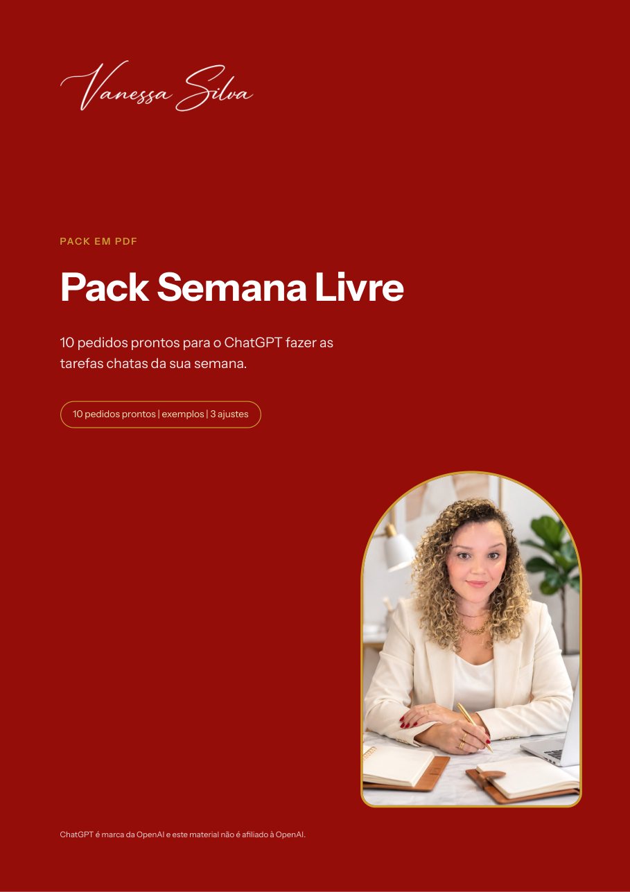 Capa do PDF Pack Semana Livre
